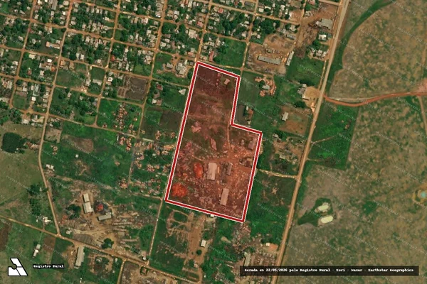 Imagem de satélite — Embargo Ambiental — Candeias Do Jamari/RO