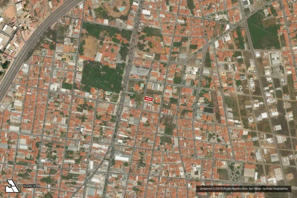 Imagem de satélite — Embargo IBAMA — Infração de Licenciamento(Não Classificada-Móvel) - Tianguá/CE