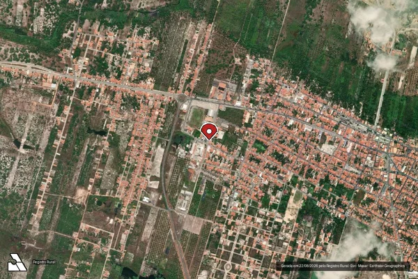 Imagem de satélite — Embargo Ambiental - Itarema/CE