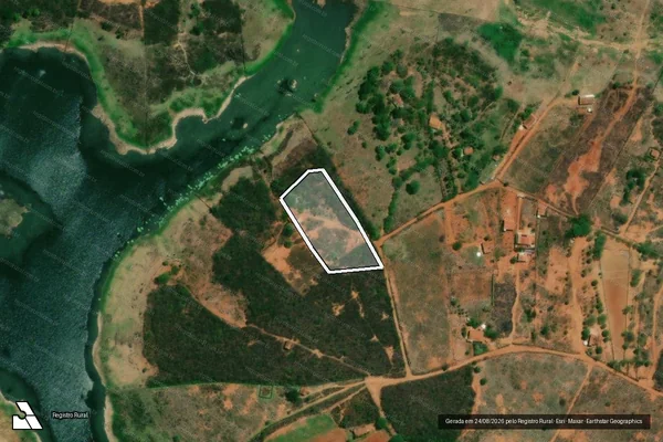 Imagem de satélite de Infração Ambiental em Princesa Isabel - PB