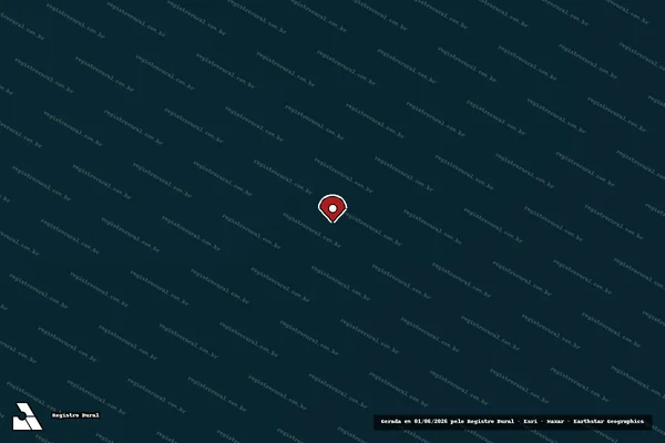 Imagem de satélite — Embargo IBAMA — Infração Ambiental — Nova União/RO