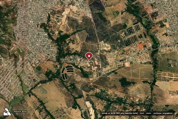Imagem de satélite de Infração de Licenciamento(Não Classificada-Móvel) em Novo Gama - GO (marcador da localização)