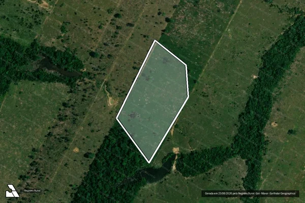 Imagem de satélite de Infração da Flora em Porto Velho - RO