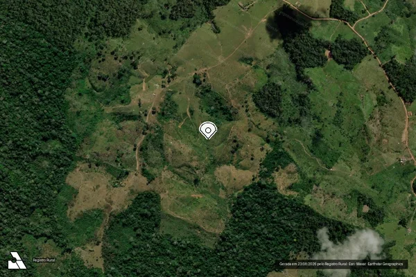 Imagem de satélite — Embargo Ambiental - Brasiléia/AC