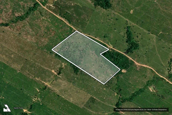 Imagem de satélite de Desmatamento em Porto Velho - RO