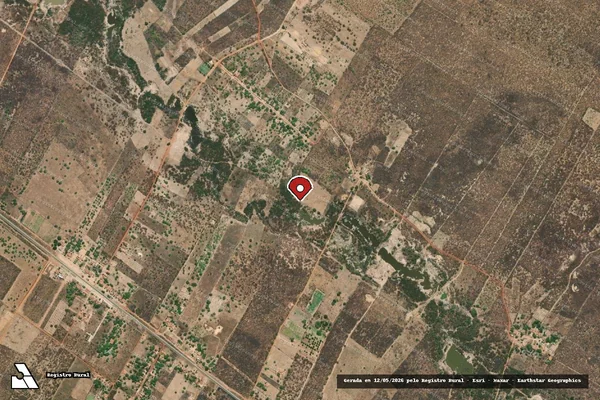 Imagem de satélite — Embargo IBAMA — Infração Ambiental — Geminiano/PI