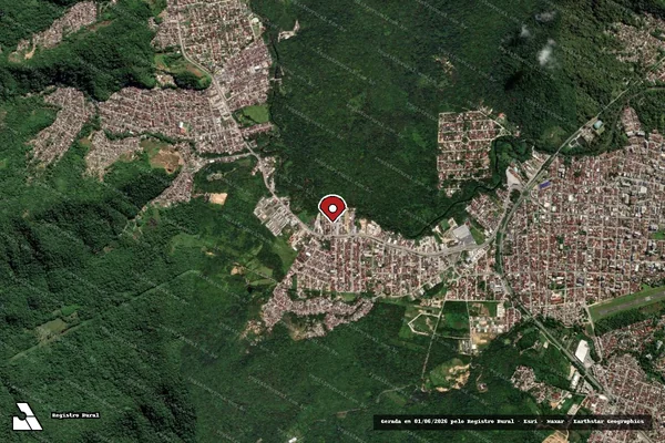 Imagem de satélite — Embargo Ambiental — Brasília/DF