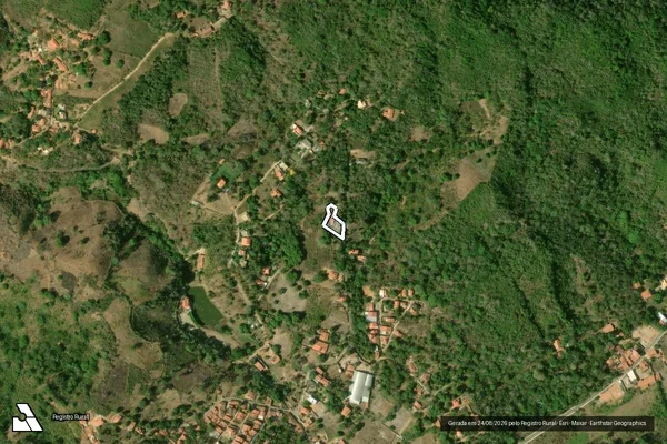 Imagem de satélite de Infração Ambiental em Mulungu - CE