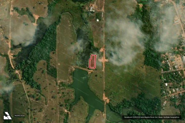 Imagem de satélite — Embargo Ambiental - Plácido de Castro/AC