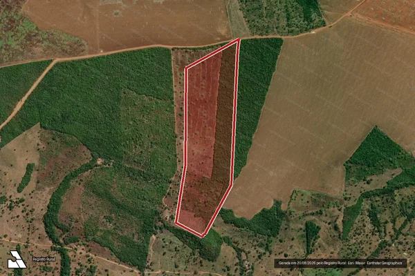 Imagem de satélite de Infração Ambiental em Itapiratins - TO