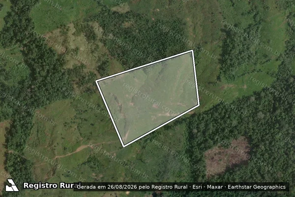 Imagem de satélite de Infração da Flora em Sena Madureira - AC