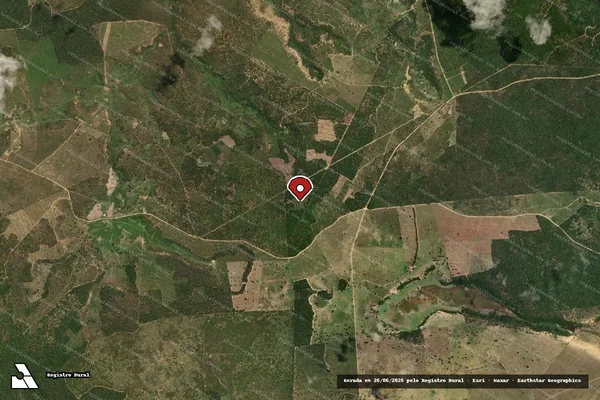 Imagem de satélite de Infração da Flora em Ribeirão do Largo - BA