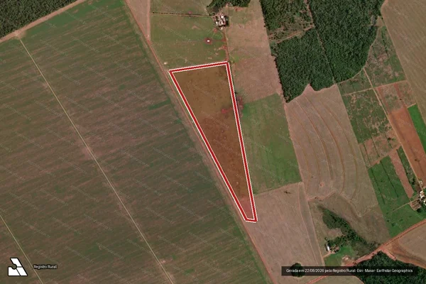 Imagem de satélite de Infração da Flora em Ipiranga do Norte - MT