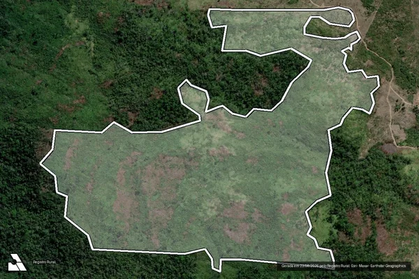 Imagem de satélite de Infração Ambiental em São Félix do Xingu - PA