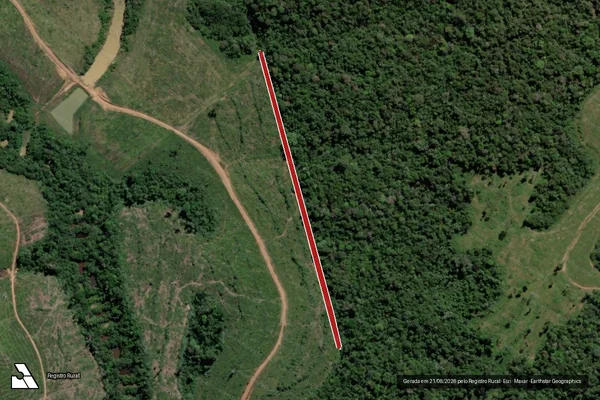 Imagem de satélite de Infração da Flora em Itaituba - PA