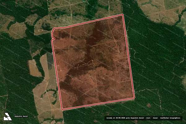 Imagem de satélite de Infração de pesca(Não Classificada-Móvel) em Apiacás - MT