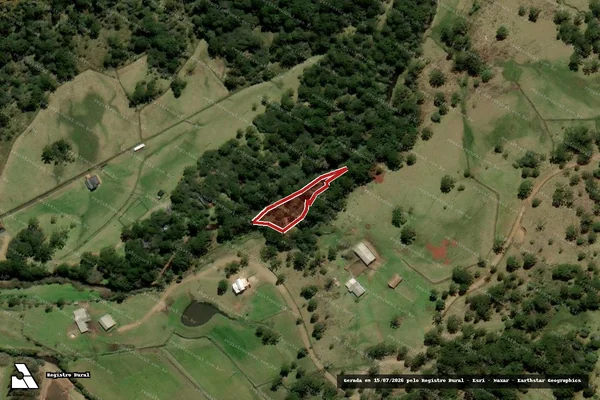 Imagem de satélite de Infração Ambiental em Urubici - SC