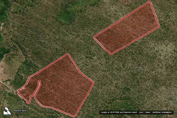 Imagem de satélite de Infração Ambiental em Fernando Falcão - MA