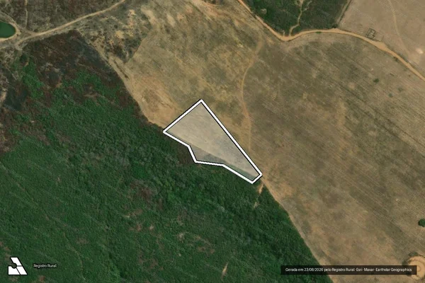 Imagem de satélite — Embargo Ambiental — Ribeirópolis/SE