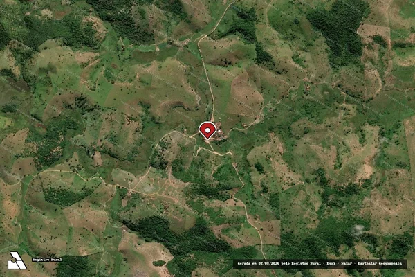 Imagem de satélite — Embargo IBAMA — Infração Ambiental — Maiquinique/BA