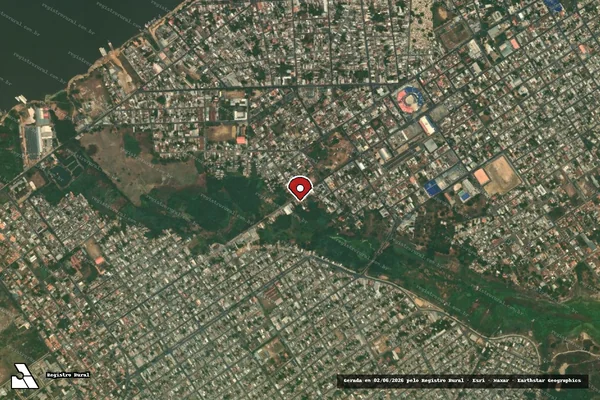 Imagem de satélite — Embargo IBAMA — Infração da Flora — Parintins/AM