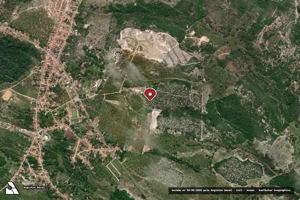 Imagem de satélite — Embargo IBAMA — Infração Ambiental — Japaratuba/SE