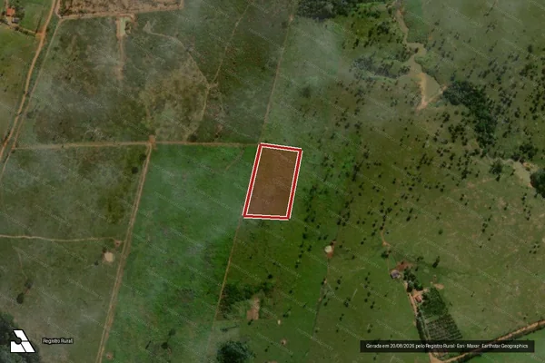 Imagem de satélite de Desmatamento em Porto Velho - RO