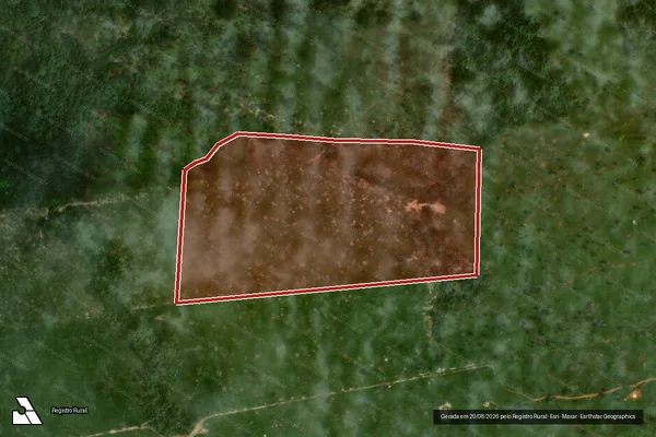 Imagem de satélite de Infração Ambiental em Porto Velho - RO