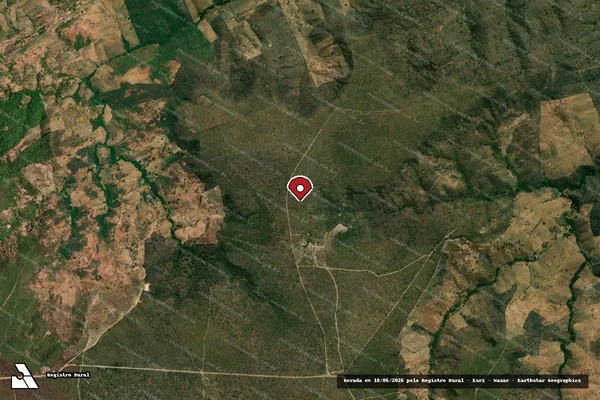 Imagem de satélite de Infração Ambiental em Cristópolis - BA