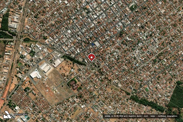 Imagem de satélite — Embargo IBAMA — Infração Ambiental — Gurupi/TO