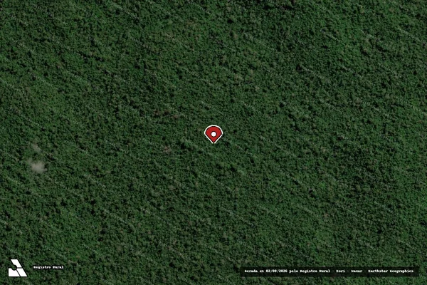 Imagem de satélite de Infração de Licenciamento(Não Classificada-Móvel) em Altamira - PA (marcador da localização)