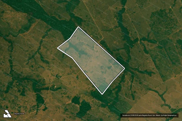 Imagem de satélite de Desmatamento em Porto Velho - RO