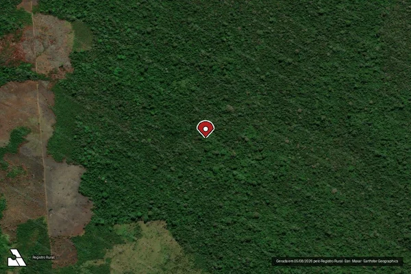 Imagem de satélite — Embargo Ambiental - Altamira/PA