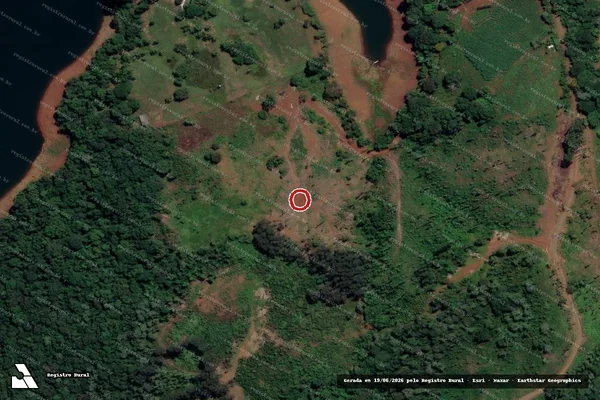 Imagem de satélite de Infração Ambiental em Bituruna - PR