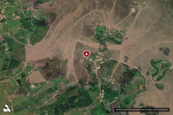 Imagem de satélite — Embargo Ambiental - Matinha/MA