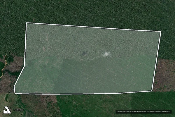 Imagem de satélite de Infração da Flora em Lábrea - AM