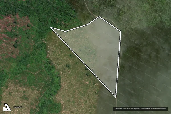 Imagem de satélite de Infração Ambiental em Itaituba - PA