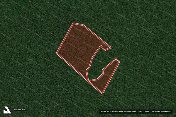 Imagem de satélite de Infração da Flora em Mojuí dos Campos - PA