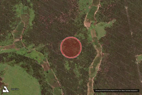 Imagem de satélite — Embargo Ambiental - Formosa do Rio Preto/BA