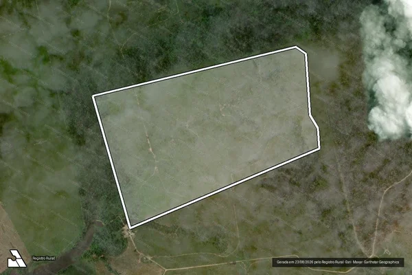 Imagem de satélite de Infração Ambiental em Itaituba - PA