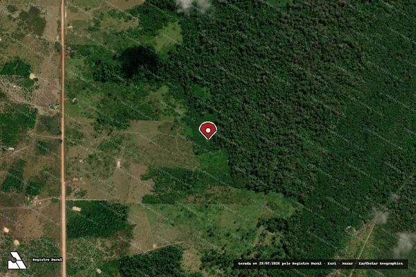 Imagem de satélite — Embargo Ambiental — Baião/PA