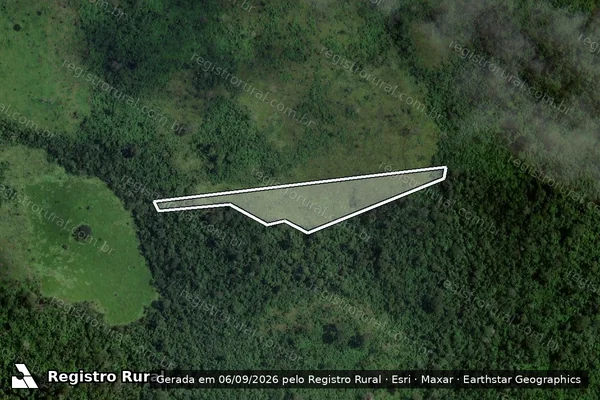 Imagem de satélite de Infração Ambiental em São Félix do Xingu - PA