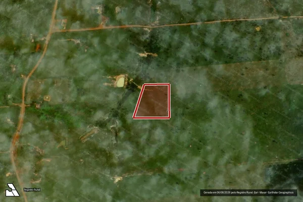 Imagem de satélite de Infração Ambiental em Porto Velho - RO