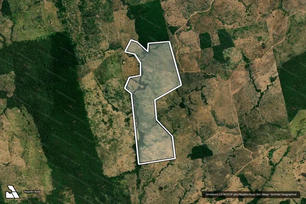 Imagem de satélite de Infração da Flora em Vila Rica - MT