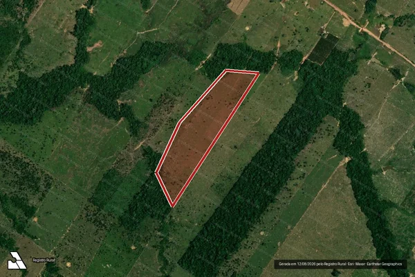 Imagem de satélite de Infração Ambiental em Porto Velho - RO