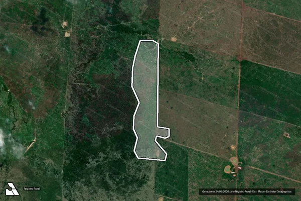 Imagem de satélite de Infração da Flora em São Félix do Xingu - PA