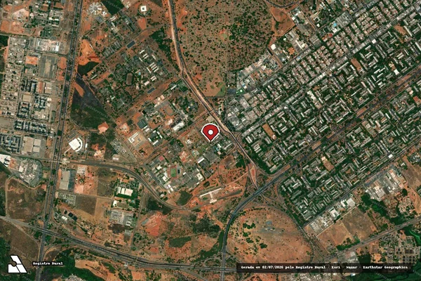 Imagem de satélite — Embargo Ambiental — Canutama/AM