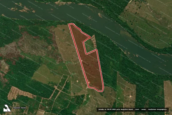 Imagem de satélite de Infração Ambiental em Machadinho D'Oeste - RO