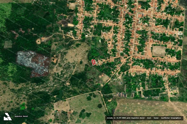 Imagem de satélite de Infração Ambiental em Buriticupu - MA