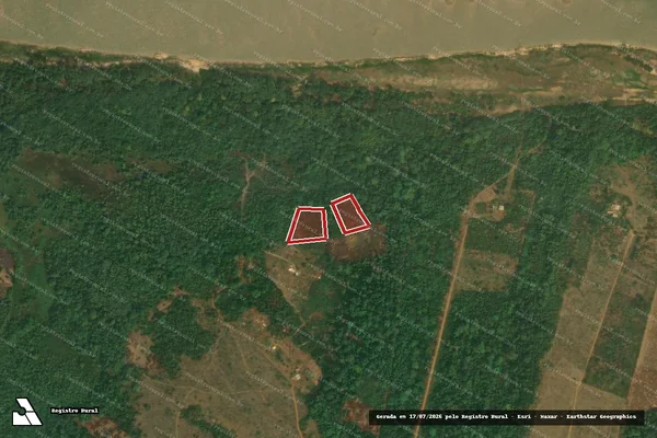 Imagem de satélite de Infração Ambiental em Altamira - PA